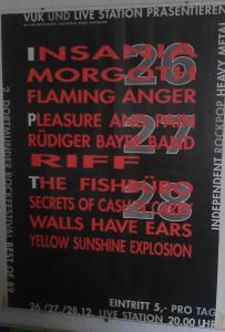 1989 Plakat Live Station Dortmund